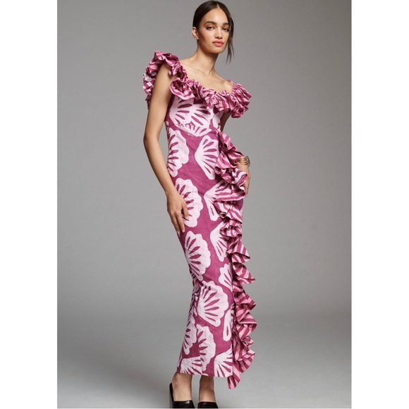 Sika Dresses & Skirts - SIKA KC Off-the-Shoulder Ruffle Dress